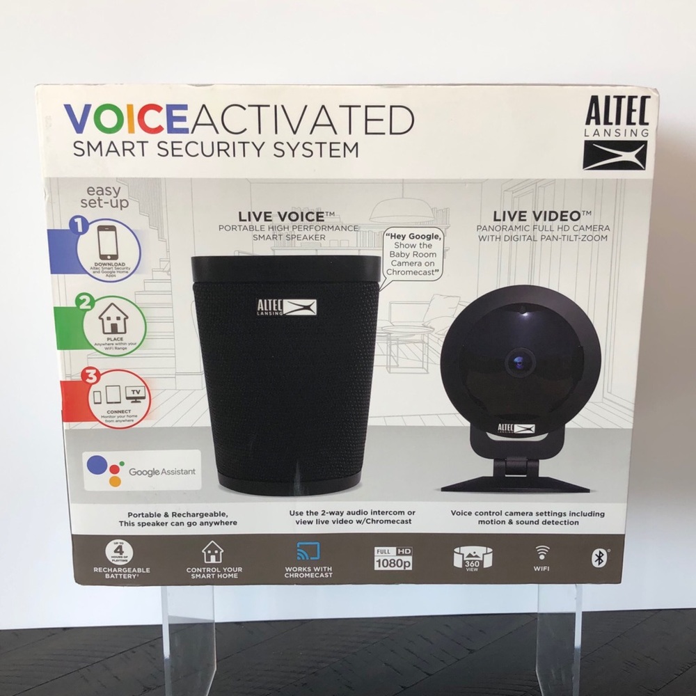 🆕 Altec Voice Activated Smart Security System